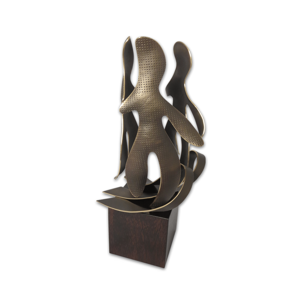 Trophée sculpture de bronze - Prix intimidation