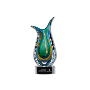 Trophée de verre soufflé KENORA