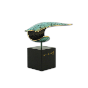 Sculpture de bronze Marino Movimento