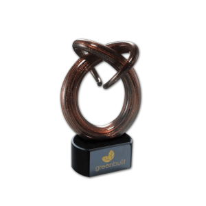 Trophée de verre soufflé CORBINO