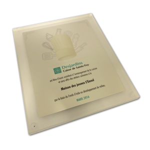 Plaque hommage L'Envol