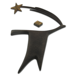 Sculpture de bronze coulée