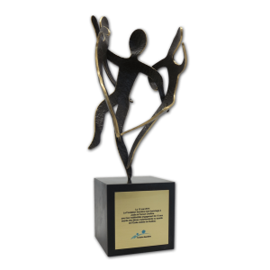 Trophée de bronze danseurs