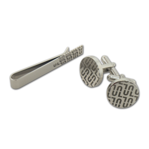 Boutons de manchettes monogramme