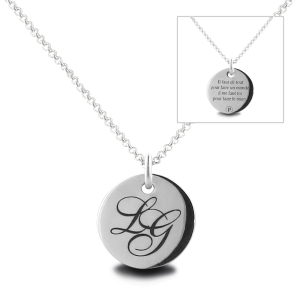 Pendentif monogramme
