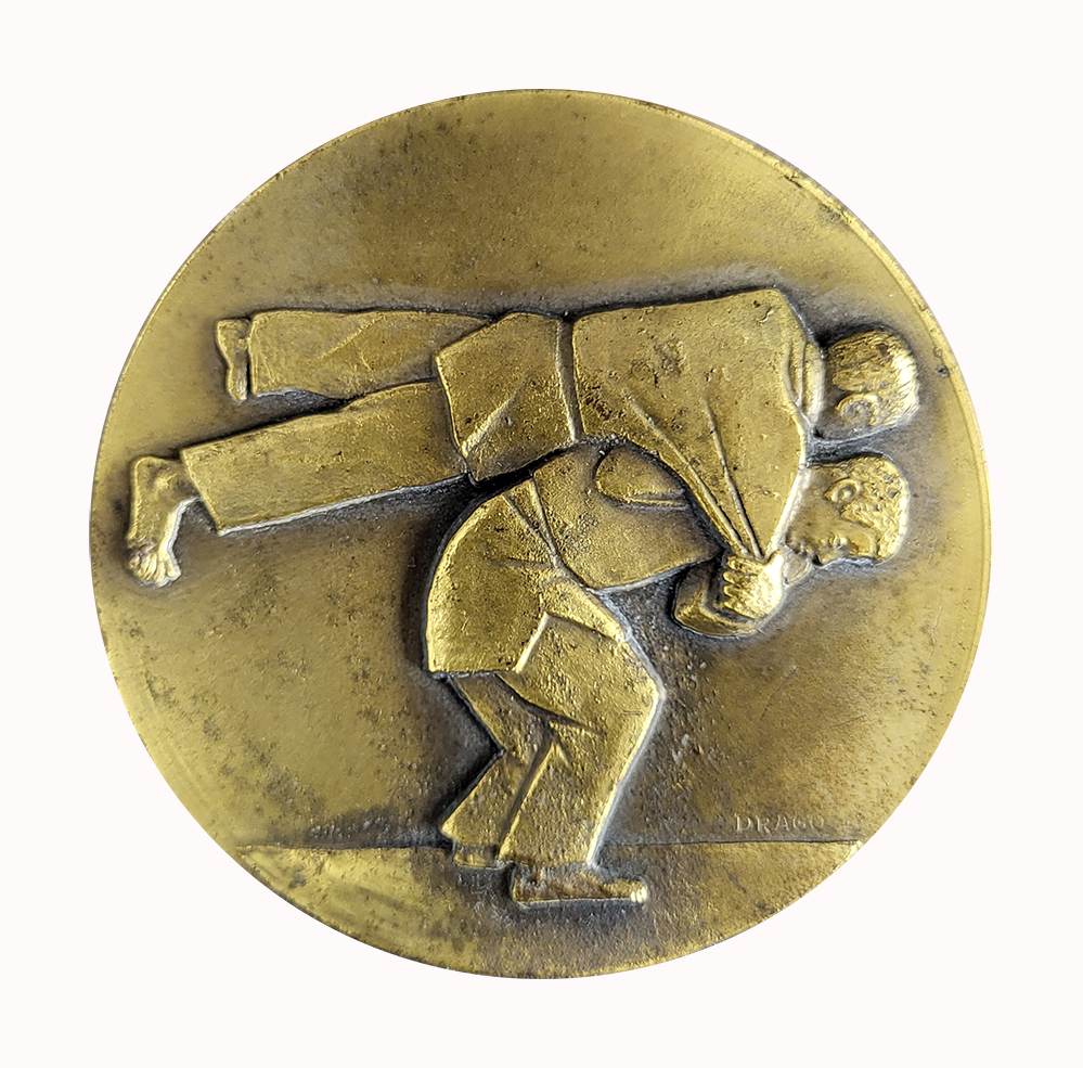Médailles de bronze frappé | Judoka