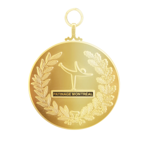 Médaille en bronze frappé | Patinage Montréal