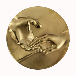 Médailles de bronze frappé | Les Mains